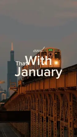 And with that januar