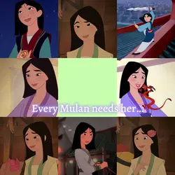 Mulan and Merida