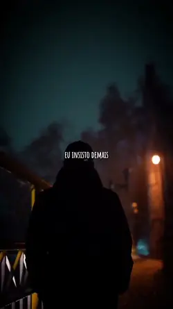eu insisto de mais..