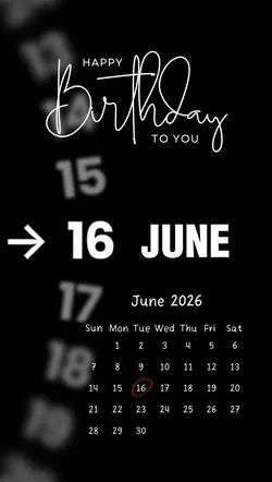 HBD 16 JUNE