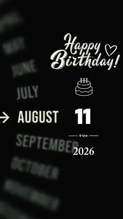 HBD SON 11 AUGUST