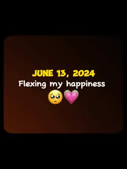 flexing my happiness