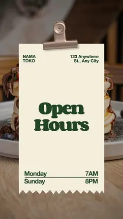 opening hours