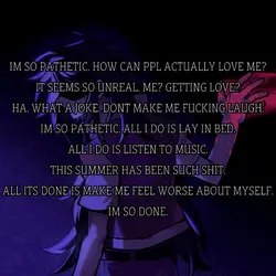 I'm so pathetic. 