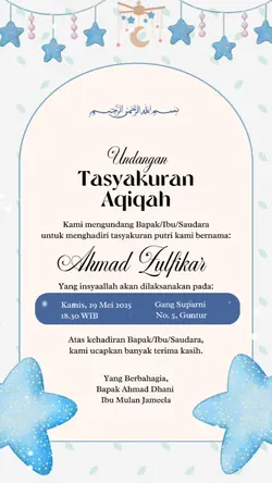 tasyakuran aqiqah 