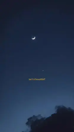 moon glows 