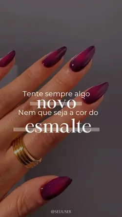 Unhas manicure