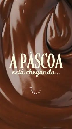 Páscoa chegando...