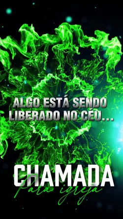 CHAMADA FUNDO VERDE