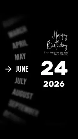 Hbd 24 June 2026