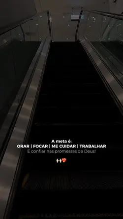A meta é:
