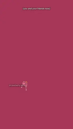 strawberry wine 🤍