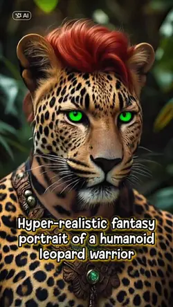 Leopard warrior