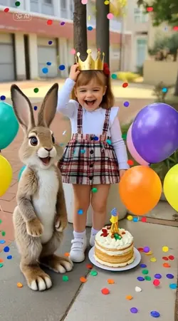 birthday rabbit ai