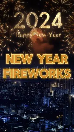 New year fireworks 🎆