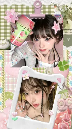 pink or greenn! ><