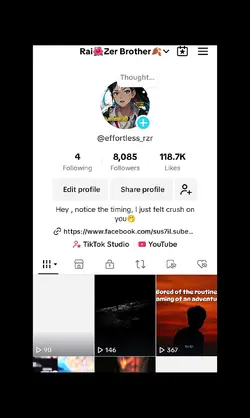 My Tiktok Account