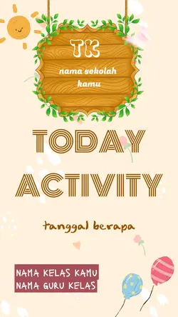aktivitas anak