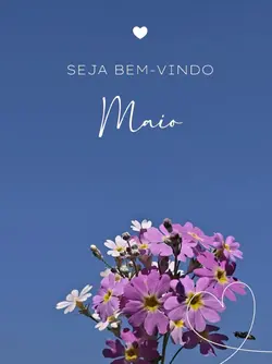 Seja bem vindo Maio