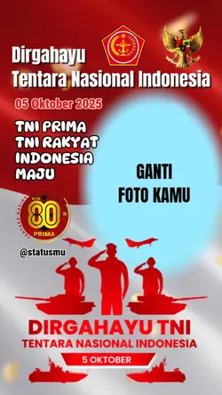 Dirgahayu TNI 80th