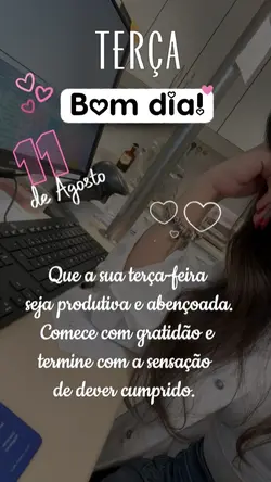 Terça, 11 de agosto