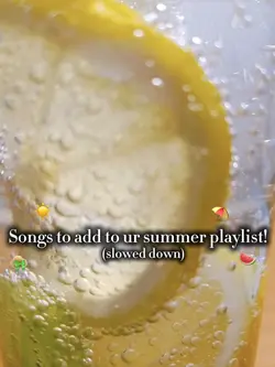 summer playlis