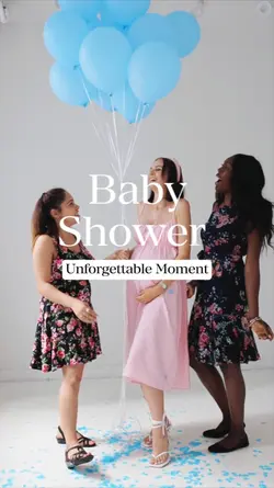 Baby shower  moment