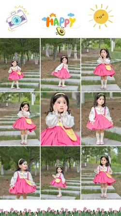Em Bé mẫu nhiều ảnh