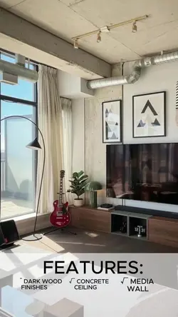 Industrial-Chic Living Room Walkthrough
