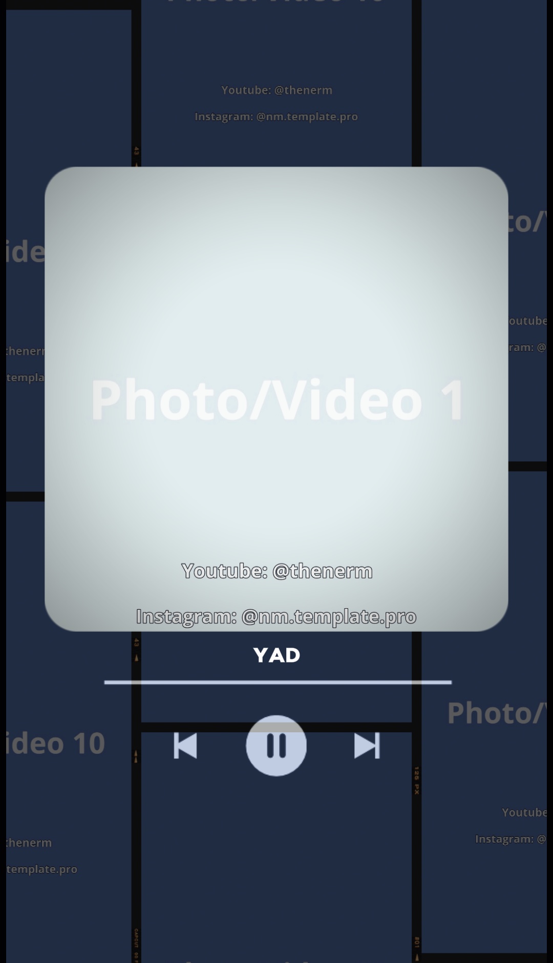capcut template cover