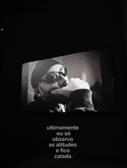 Só observo!