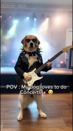 Dog Rockstar Ai