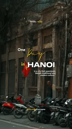 one day in Hanoi