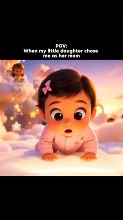 My daughter chose me