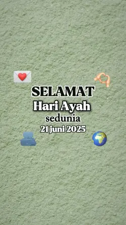 hari ayah sedunia