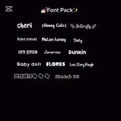 Font packkk