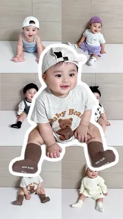 Cute baby template✨