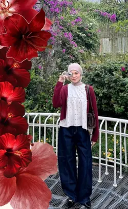 template bunga rose