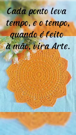 Crochê Motivacional 