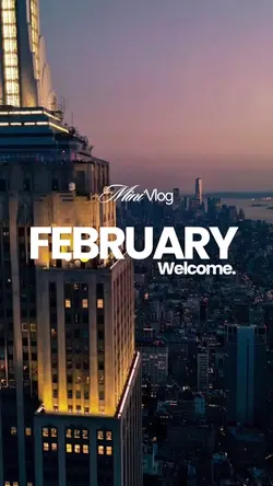 WELCOME FEBRUARY 