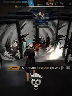 skull face trend ff