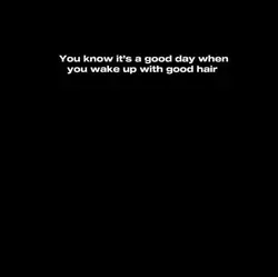 You just know 