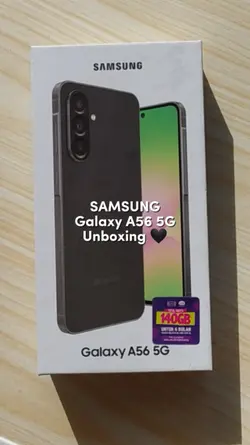 Unboxing Samsung A56