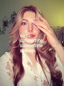 Summertime sadness