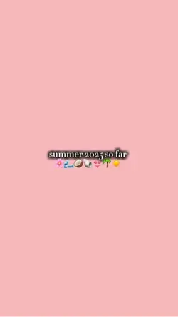 Summer of 2025! ☀️👙🍉