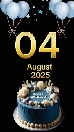 birthday 04 August 