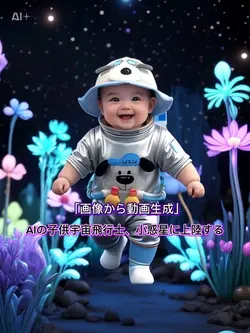 AIの子供宇宙飛行士、小惑星に上陸する