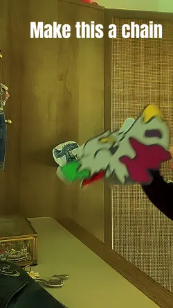 Dragon puppet chain