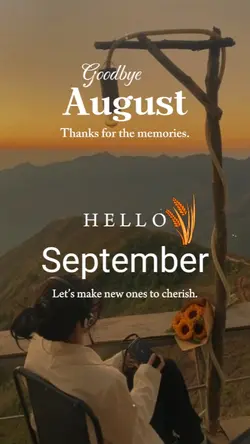 Hello September 