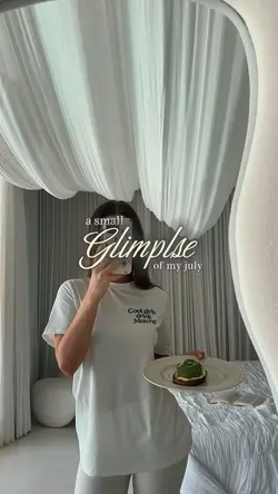 Gimplse of my july